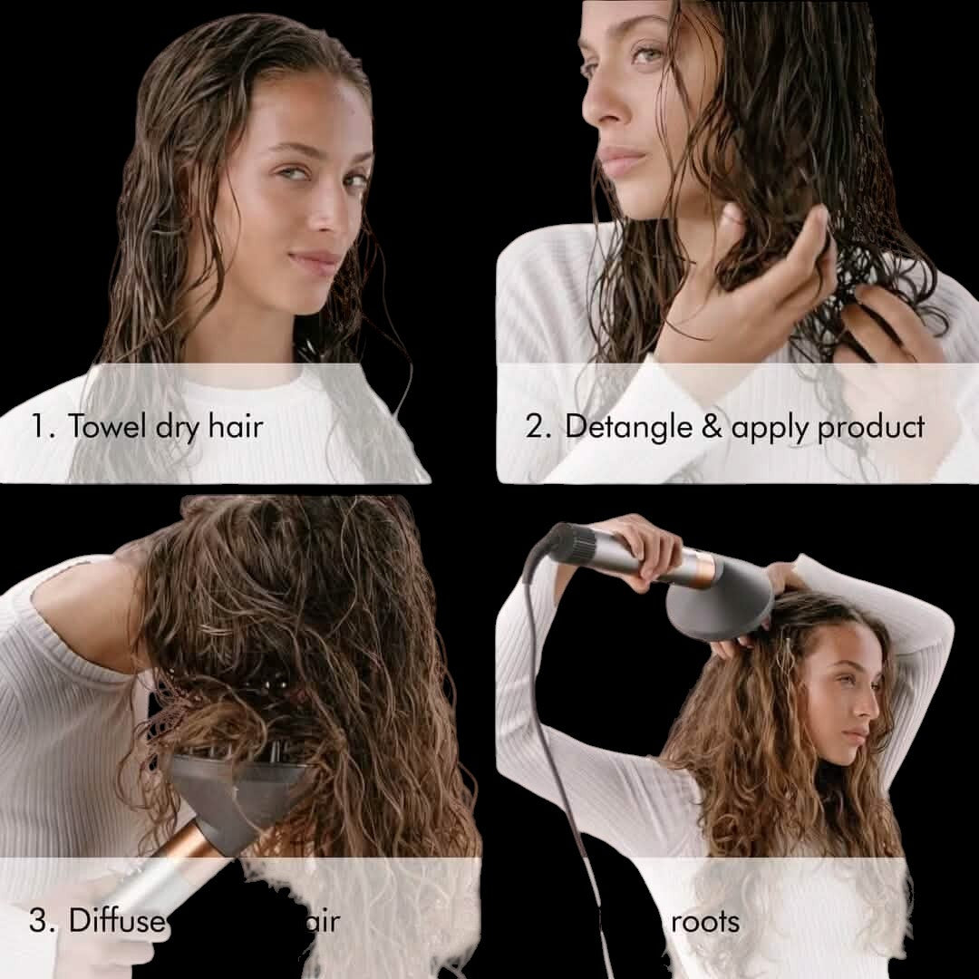 Dyson Airwrap Multi-styler Complete Long Diffuse (Refurbished) by DailySale