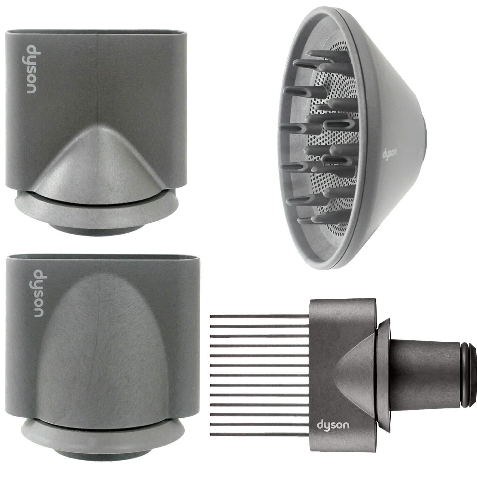 Dyson Hair Dryer Styling Concentrator, Smoothing Nozzle and Diffuser Tool (Refurbished) by DailySale