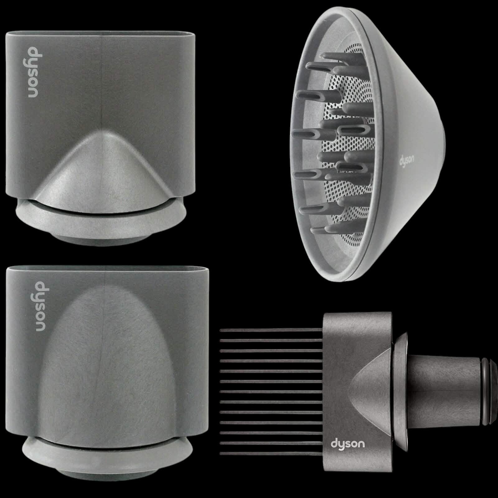 Dyson Hair Dryer Styling Concentrator, Smoothing Nozzle and Diffuser Tool (Refurbished) by DailySale
