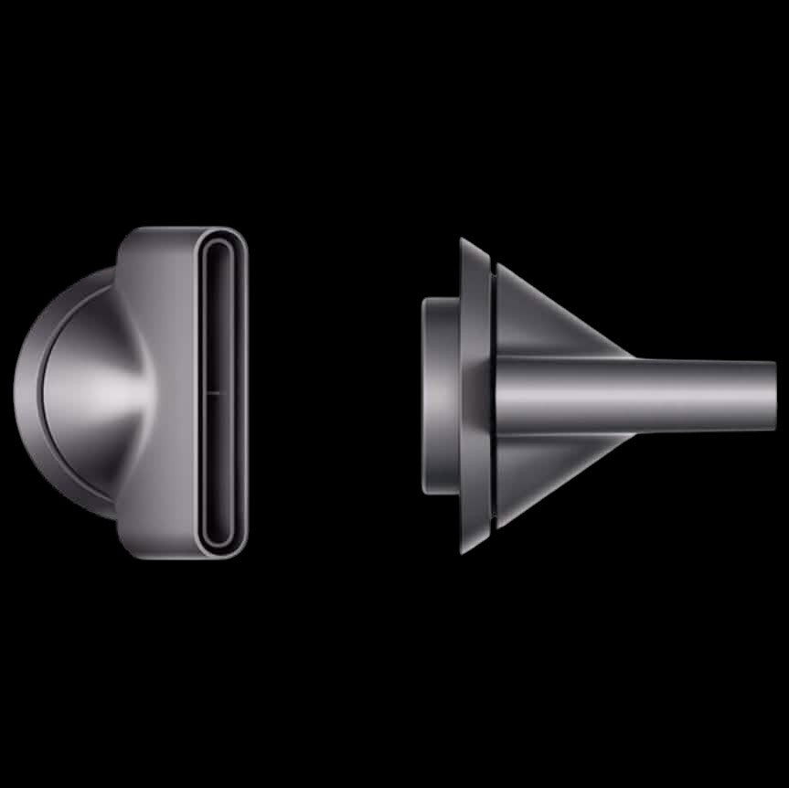 Dyson Hair Dryer Styling Concentrator, Smoothing Nozzle and Diffuser Tool (Refurbished) by DailySale