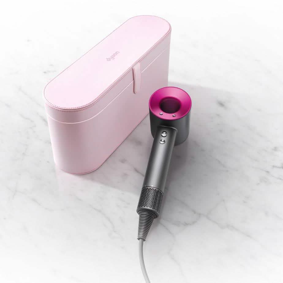 Dyson Supersonic Hair Dryer Original Leather Anti-Scratch Organizer Travel Gift Case (Refurbished) by DailySale