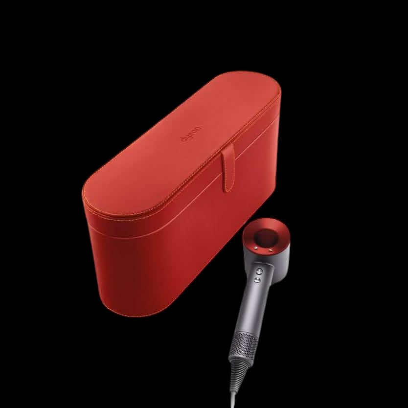 Dyson Supersonic Hair Dryer Original Leather Anti-Scratch Organizer Travel Gift Case (Refurbished) by DailySale