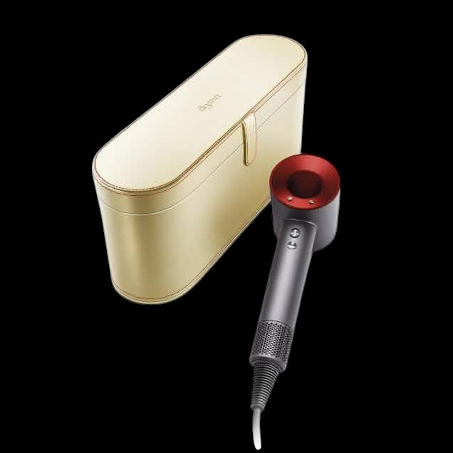 Dyson Supersonic Hair Dryer Original Leather Anti-Scratch Organizer Travel Gift Case (Refurbished) by DailySale