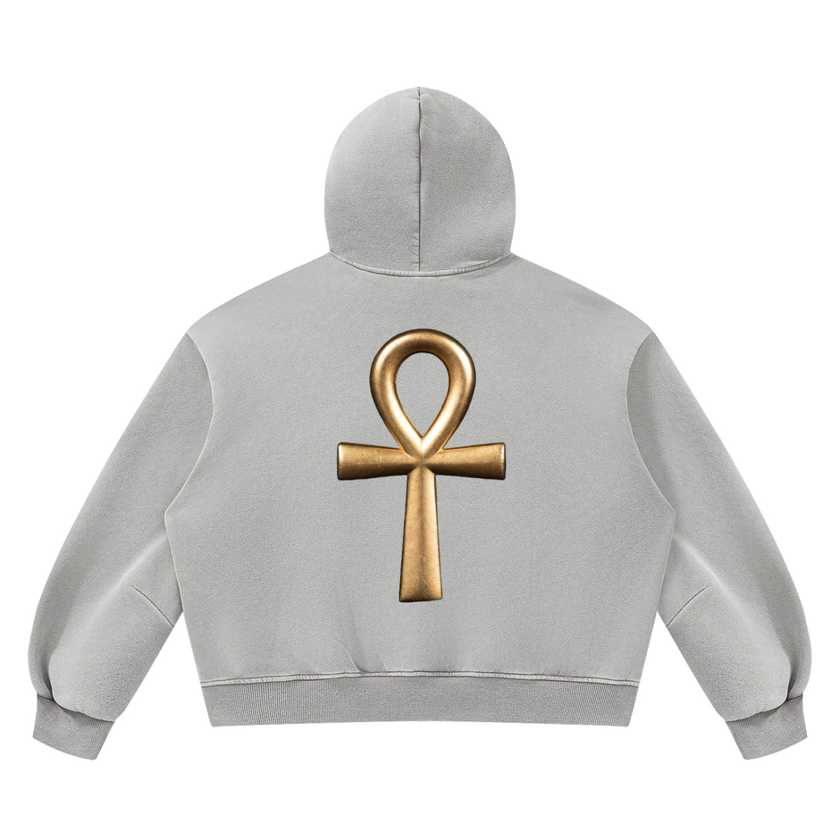 Unisex Vintage Wash Boxy Fleece Hoodie