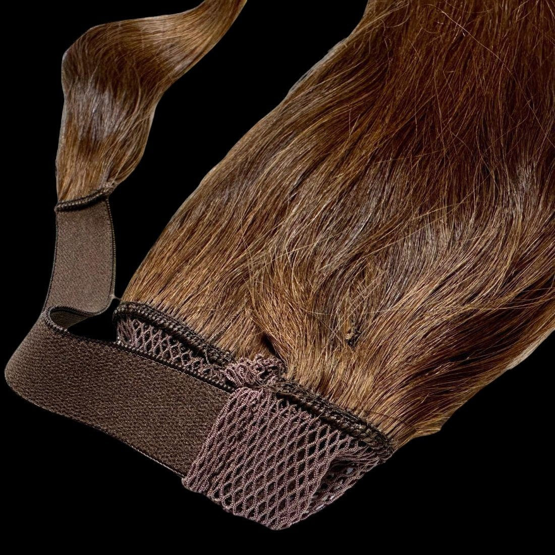 Dark Brown 100% Human Hair Ponytail Extension by Private Label