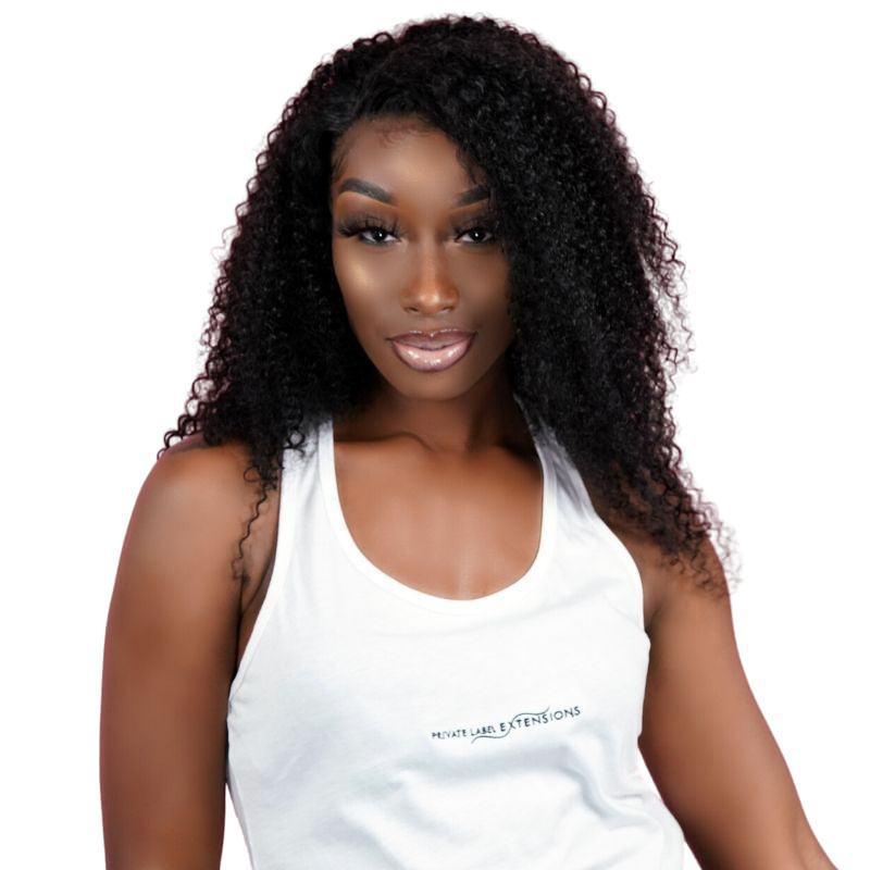 Kinky Curly 100% Human Hair Bundles by Private Label