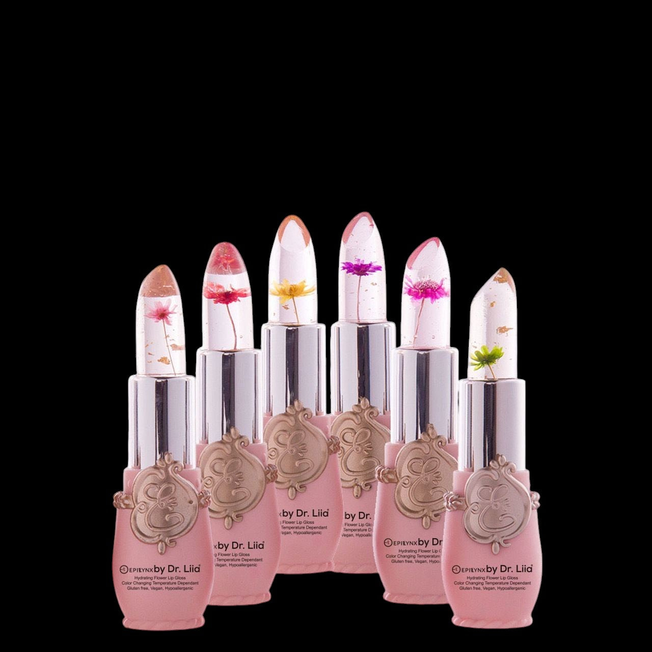 Color-Changing Flower Lip Gloss – Vegan, Gluten-Free, Hydrating Lip Balm by EpiLynx