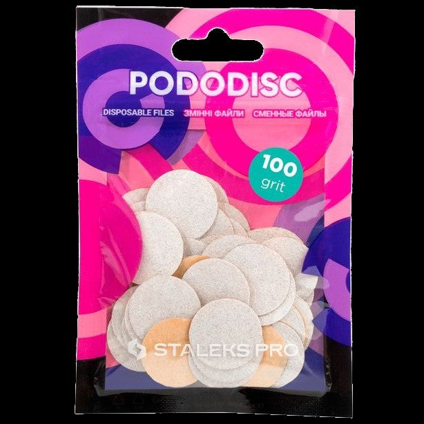 Staleks - Refill Pads for Pedicure Disk PRO M (50pcs) PDF-20 by kvadrat store