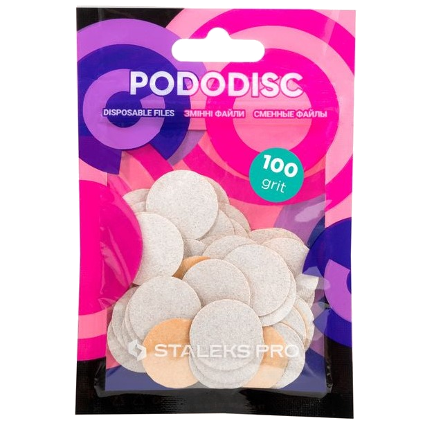 Staleks - Refill Pads for Pedicure Disk PRO M (50pcs) PDF-20 by kvadrat store