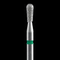 STALEKS - Diamond nail drill bit, "Match", green, EXPERT 2.3/5 mm (FA120G023/5) by kvadrat store