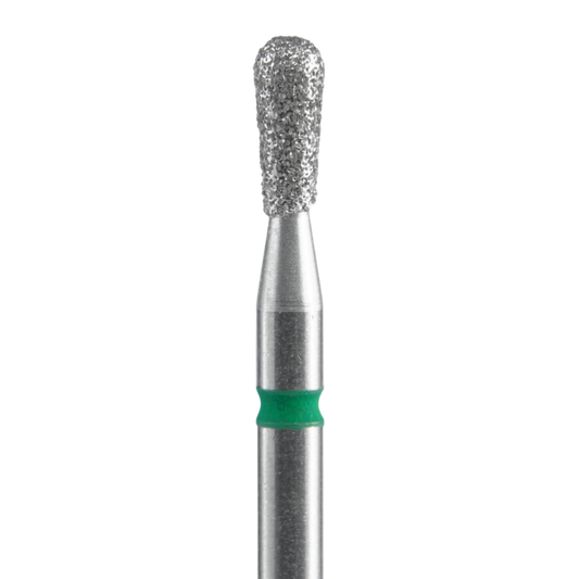 STALEKS - Diamond nail drill bit, "Match", green, EXPERT 2.3/5 mm (FA120G023/5)
