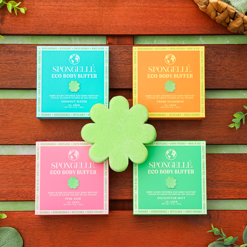 Eco Body Buffer Assorted Pack by Spongellé