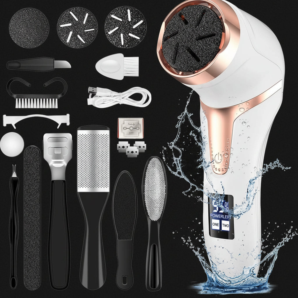 Electric Foot Callus Remover with Vacuum Cleaner
