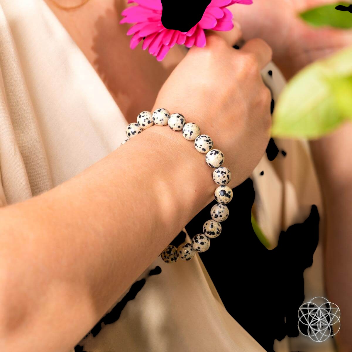 Emotional Detox - Dalmatian Jasper Bracelet by Conscious Items