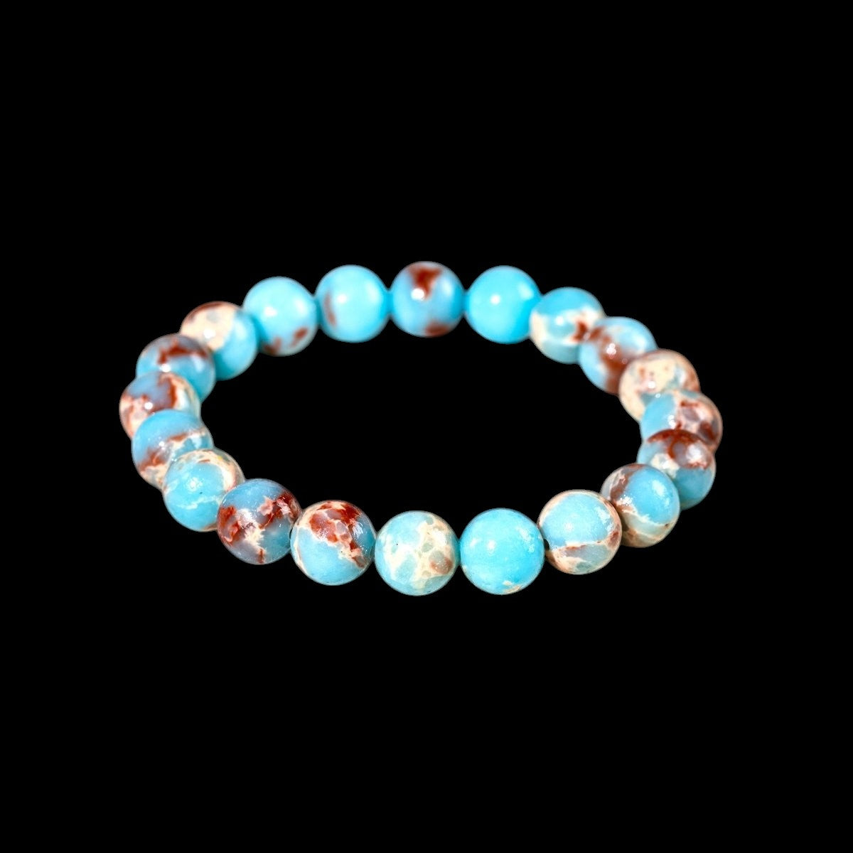 Empath’s Shield - Aqua Terra Jasper Bracelet by Conscious Items