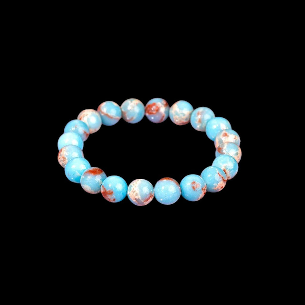 Empath’s Shield - Aqua Terra Jasper Bracelet by Conscious Items