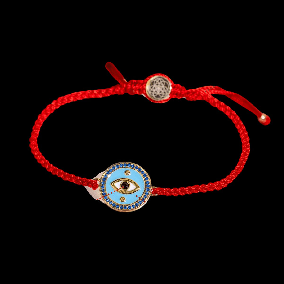 Evil Eye Guardian - Four-Strand Red String Bracelet by Conscious Items