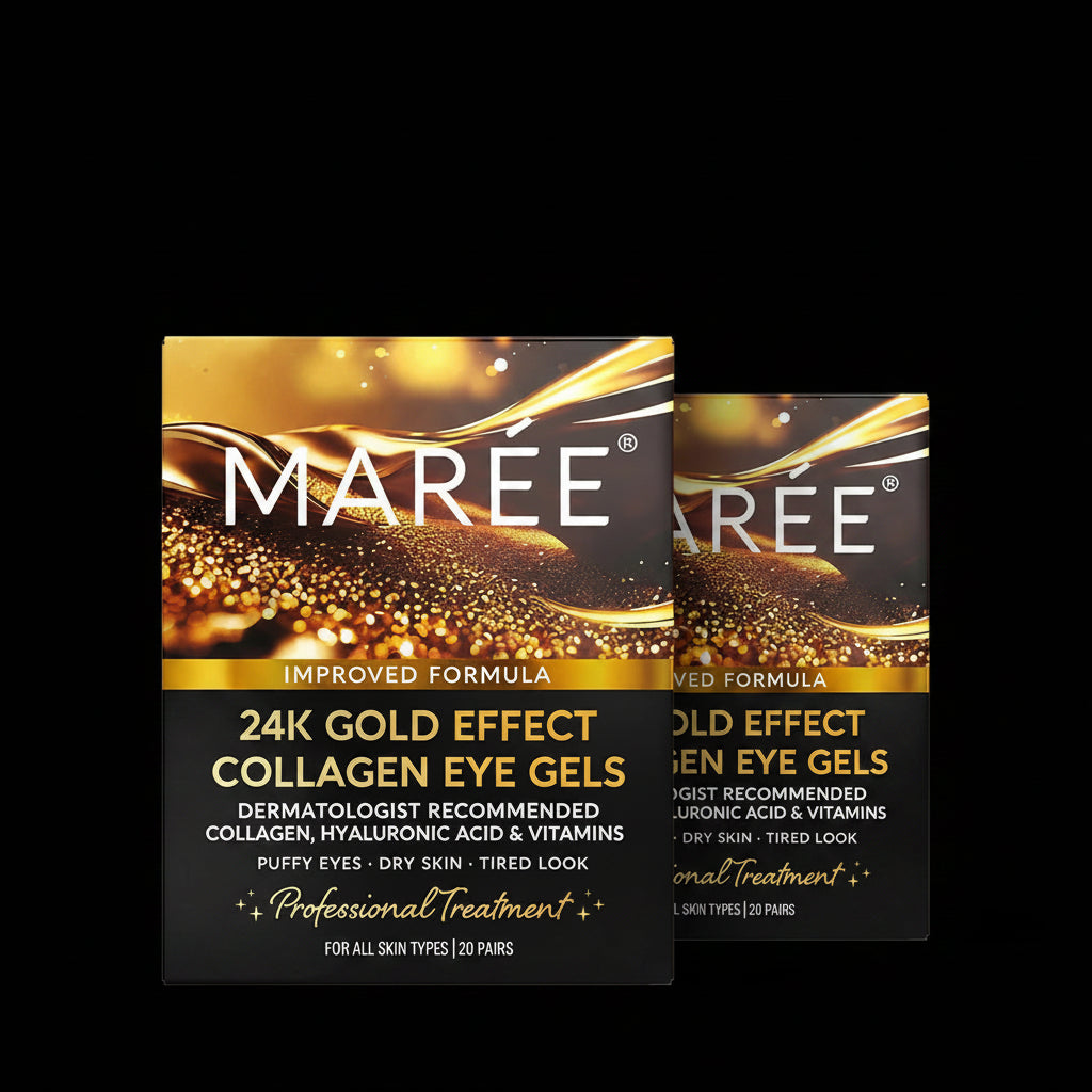 24K Gold Anti-Aging Eye Patches by Maree