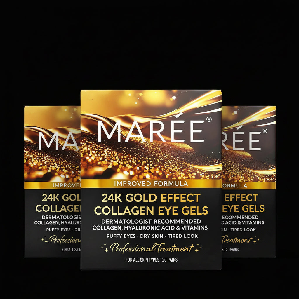 24K Gold Anti-Aging Eye Patches by Maree