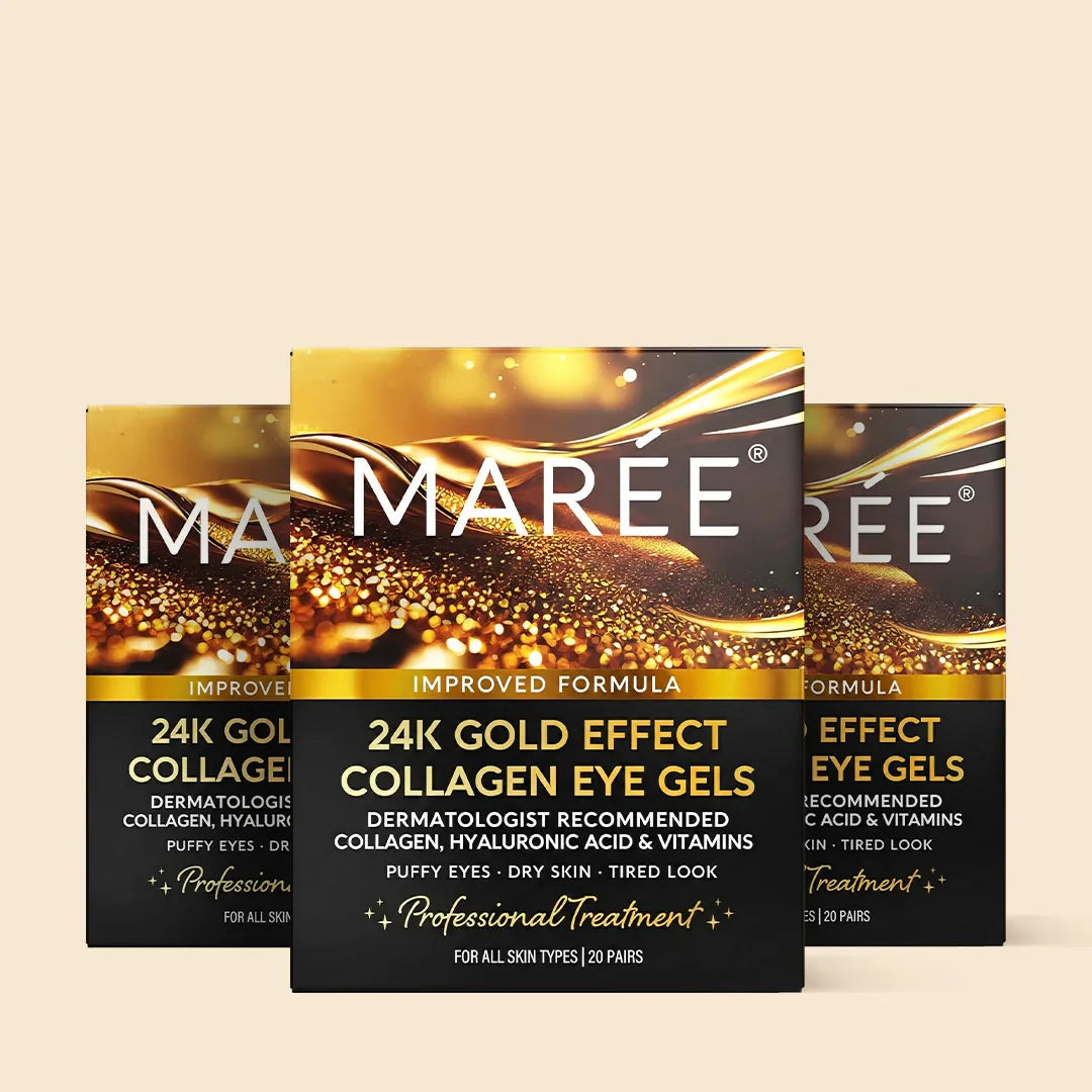24K Gold Anti-Aging Eye Patches by Maree