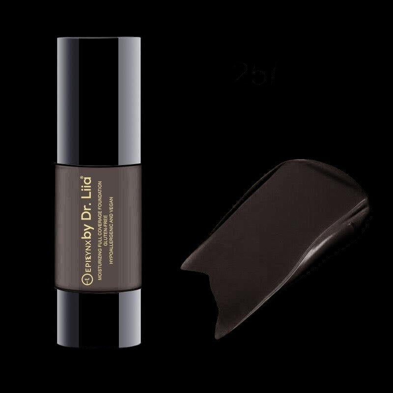 Breathable Full-Coverage Foundation – Dewy Finish, Hydrating, Vegan, Gluten-Free (SPF 15) by EpiLynx