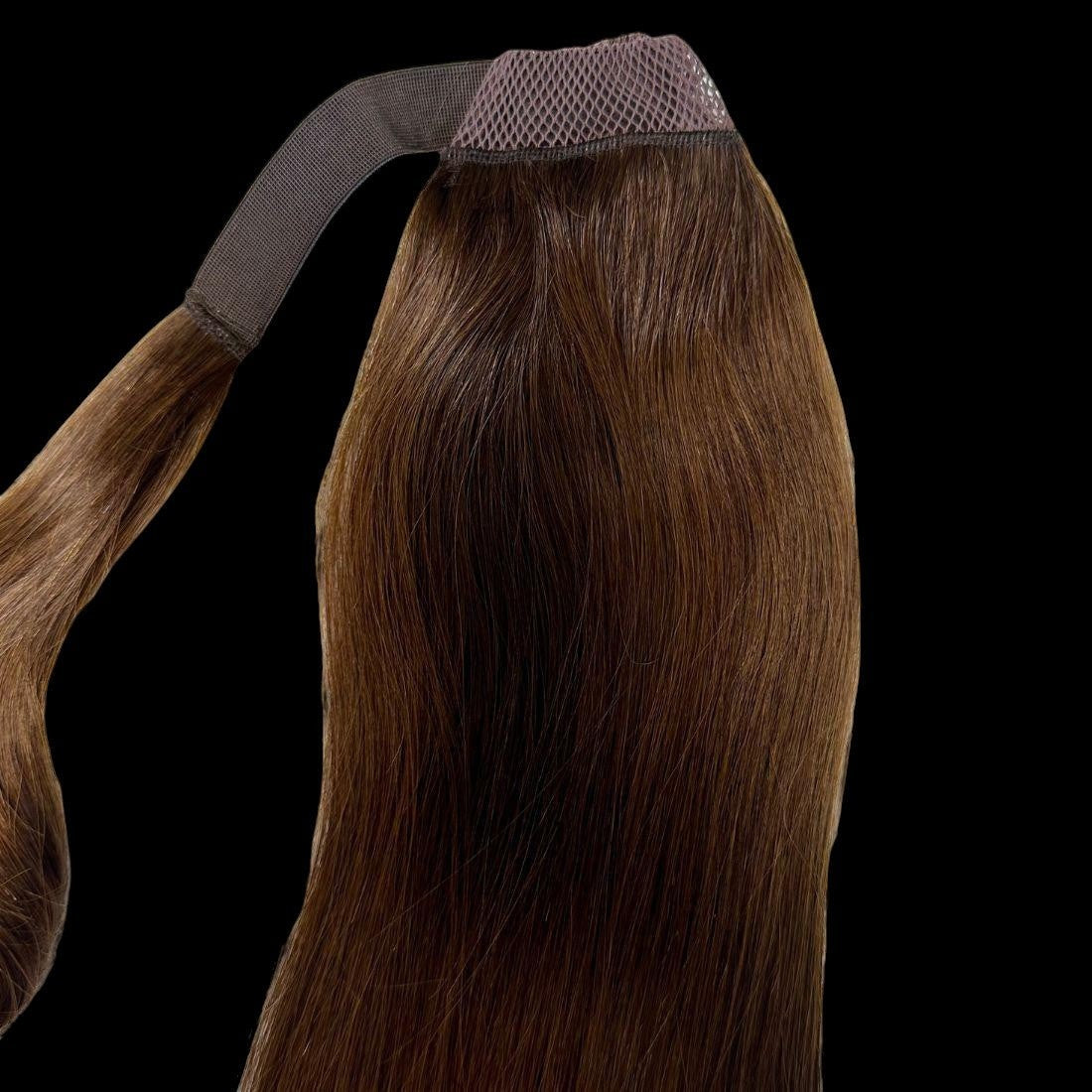 Dark Brown 100% Human Hair Ponytail Extension by Private Label