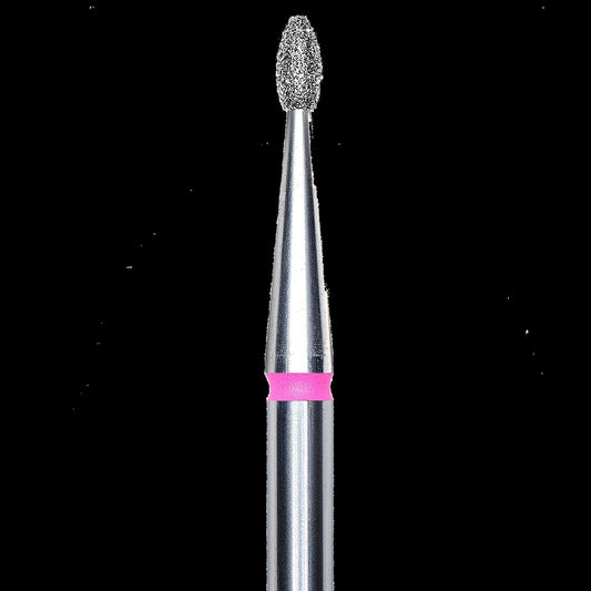 DIAMOND NAIL DRILL BIT, "BUD", RED, HEAD DIAMETER 1.6/3.4MM (FA50R016/3.4) - STALEKS™ by kvadrat store