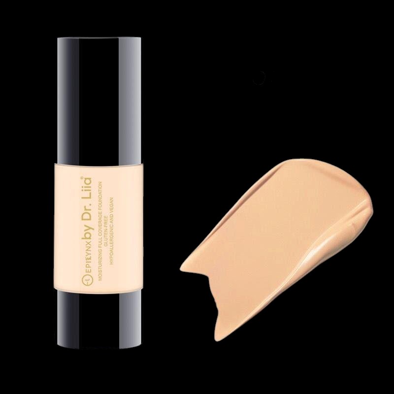 Breathable Full-Coverage Foundation – Dewy Finish, Hydrating, Vegan, Gluten-Free (SPF 15) by EpiLynx