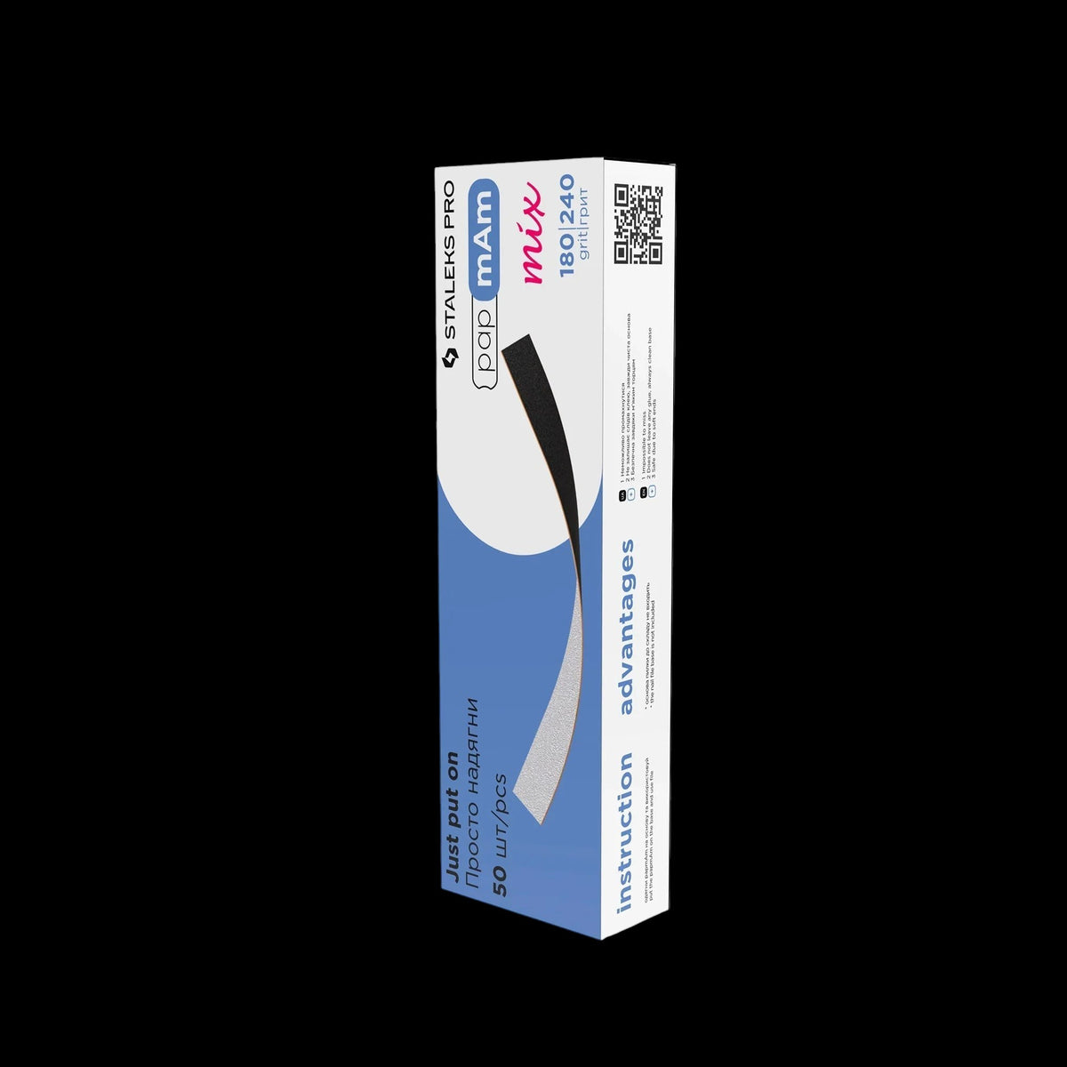 Disposable double-sided files papmAm Mix EXPERT 22 (50 pcs) DFCEMix-22- STALEKS by kvadrat store