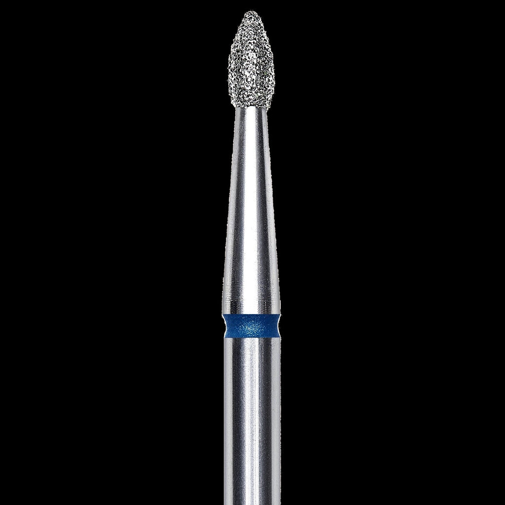 DIAMOND NAIL DRILL BIT, "BUD", BLUE, HEAD DIAMETER 1.8/4MM (FA60B018/4) - STALEKS™ by kvadrat store