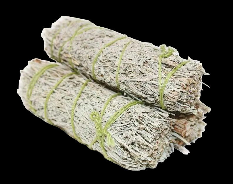 Blue Sage Smudge Stick (4 in.) by Sacred Crystals