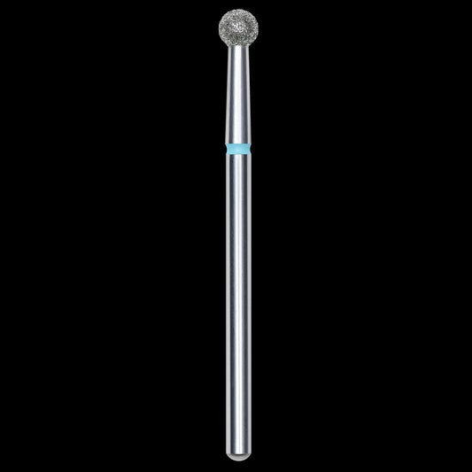DIAMOND NAIL DRILL BIT, "BALL", BLUE, HEAD DIAMETER 3.5MM (FA01B035) - STALEKS™ by kvadrat store