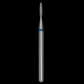 DIAMOND NAIL DRILL BIT, "FLAME", BLUE, HEAD DIAMETER 1.4/8MM (FA10B014/8) - STALEKS™ by kvadrat store