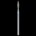 DIAMOND NAIL DRILL BIT, "FLAME", BLUE, HEAD DIAMETER 2.3/10MM (FA10B023/10) - STALEKS™ by kvadrat store