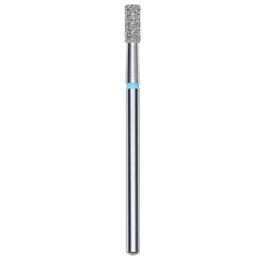 DIAMOND NAIL DRILL BIT, "CYLINDER", BLUE, HEAD DIAMETER 2.5/6MM (FA20B025/6) - STALEKS™
