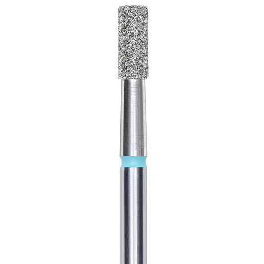 DIAMOND NAIL DRILL BIT, "CYLINDER", BLUE, HEAD DIAMETER 2.5/6MM (FA20B025/6) - STALEKS™