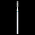 DIAMOND NAIL DRILL BIT, ROUNDED "CYLINDER", BLUE, HEAD DIAMETER 2.3/8MM (FA30B023/8) - STALEKS™ by kvadrat store