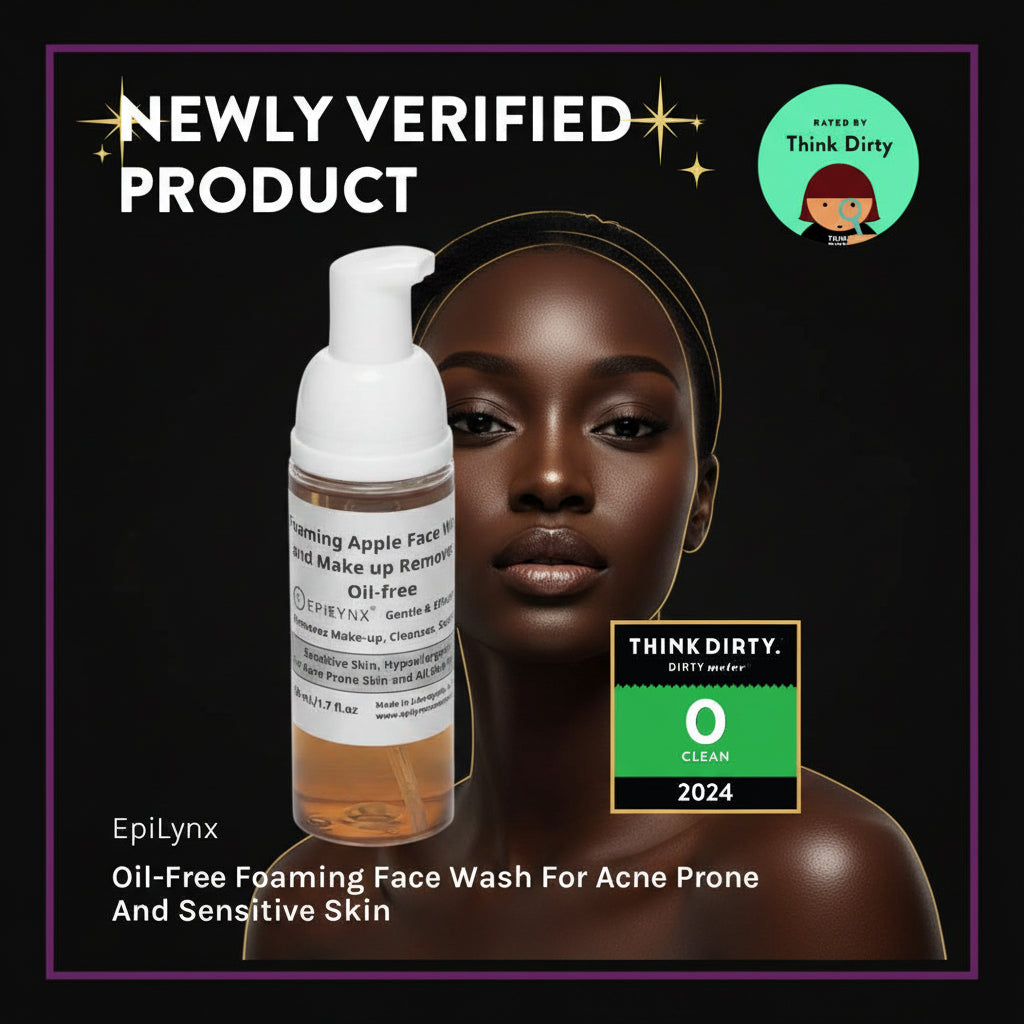 Gentle Foaming Facial Cleanser – Aloe, Apple & Ashwagandha for All Skin Types by EpiLynx