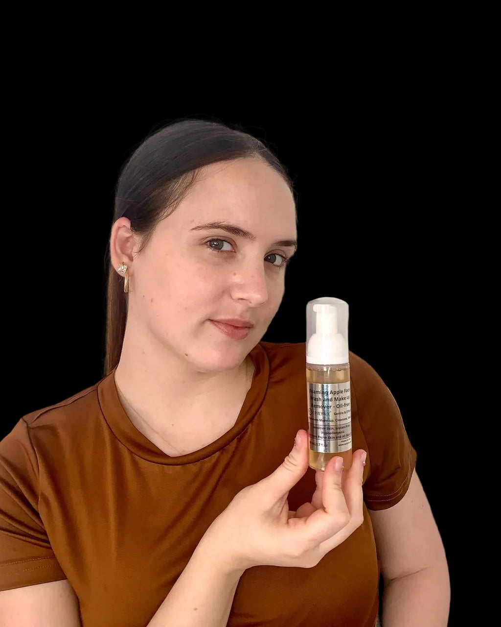 Gentle Foaming Facial Cleanser – Aloe, Apple & Ashwagandha for All Skin Types by EpiLynx