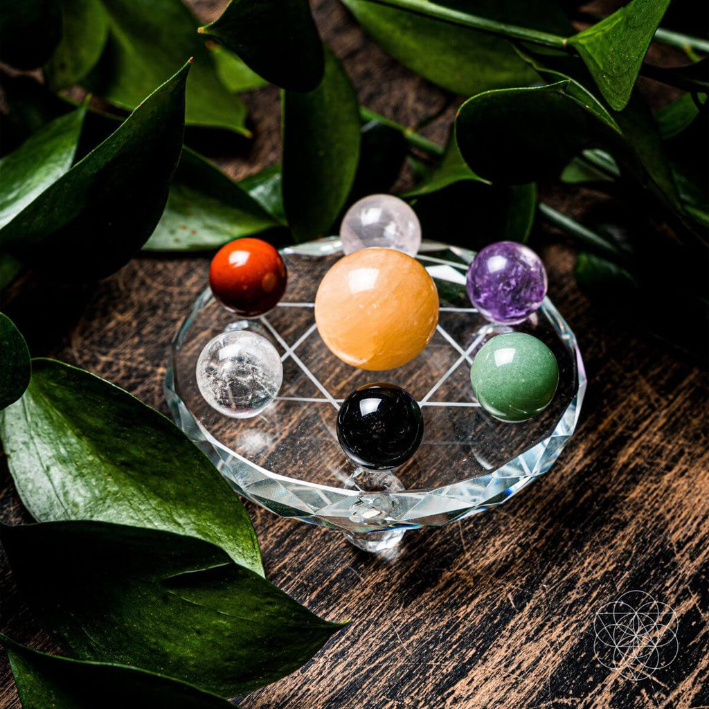 Feng Shui Crystal Ball Set by Conscious Items