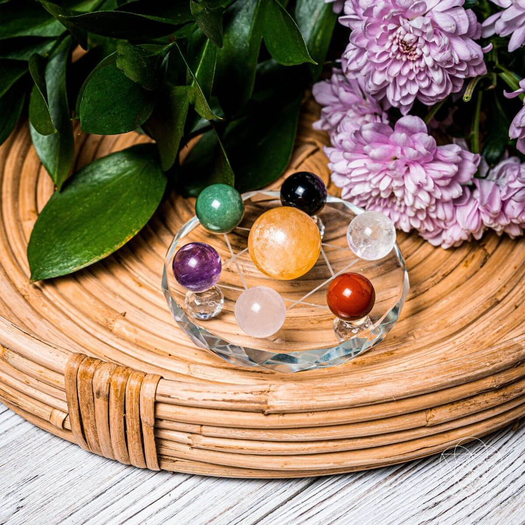 Feng Shui Crystal Ball Set by Conscious Items
