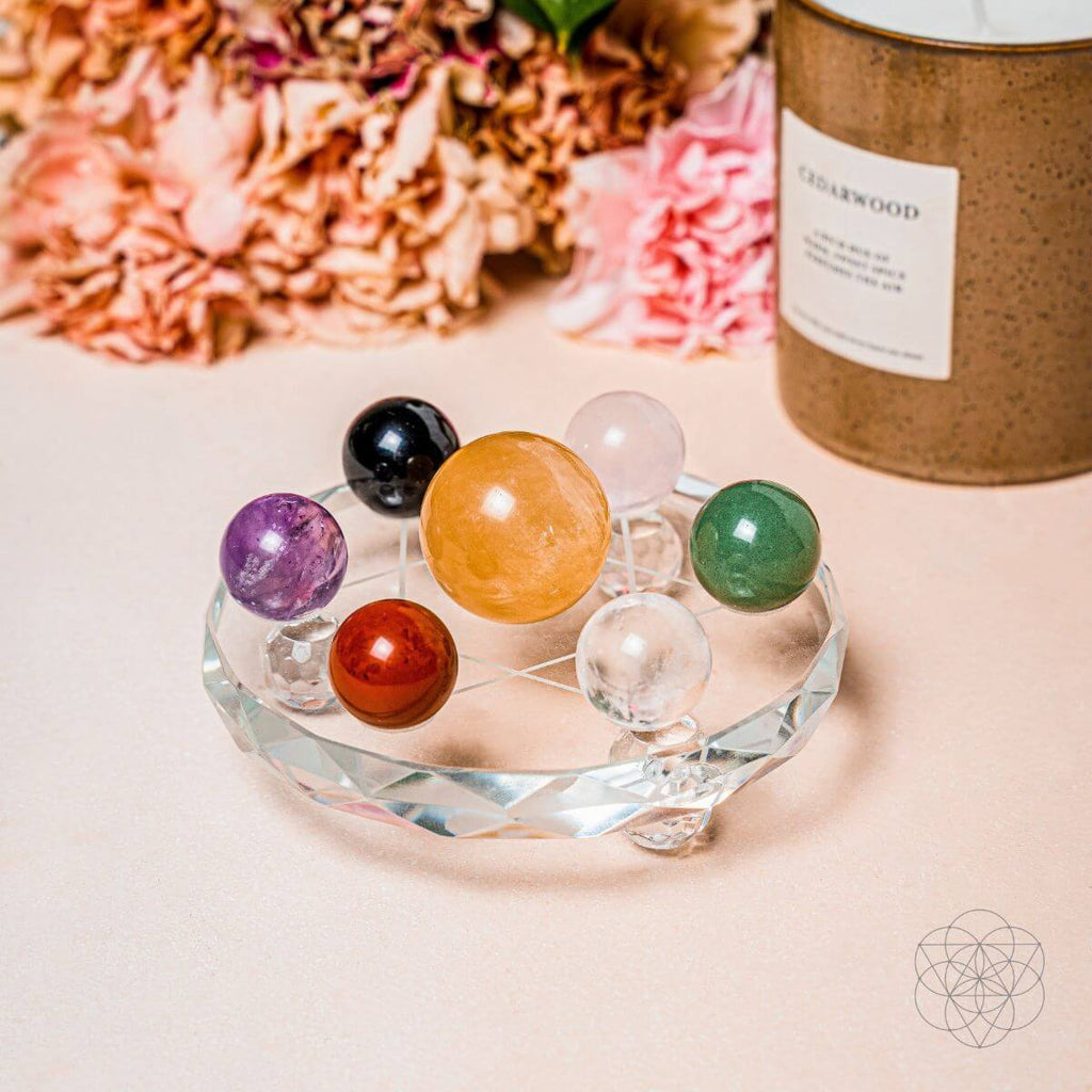 Feng Shui Crystal Ball Set by Conscious Items