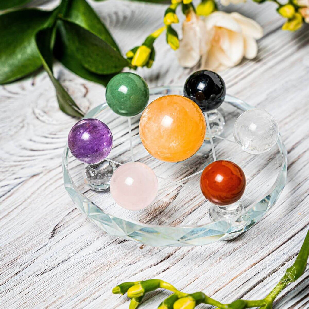 Feng Shui Crystal Ball Set by Conscious Items
