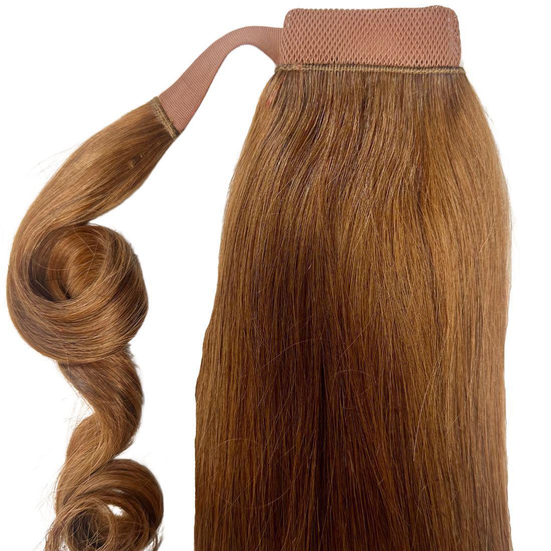 Auburn 100% Human Hair Ponytail Extension by Private Label