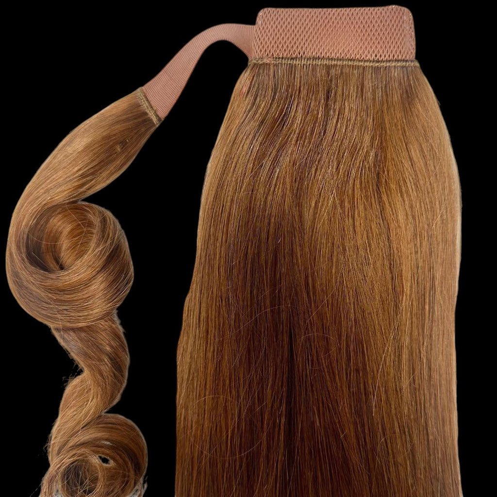 Auburn 100% Human Hair Ponytail Extension by Private Label