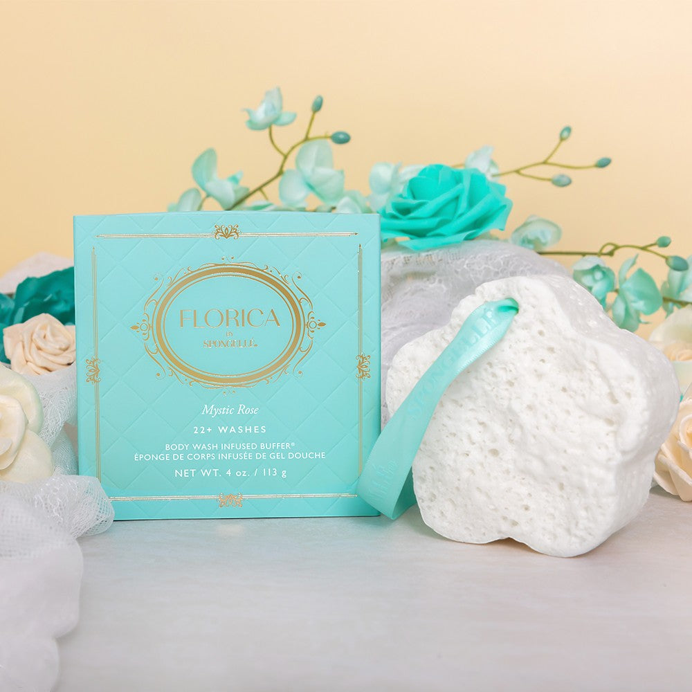 Mystic Rose Body Buffer | Florica by Spongellé