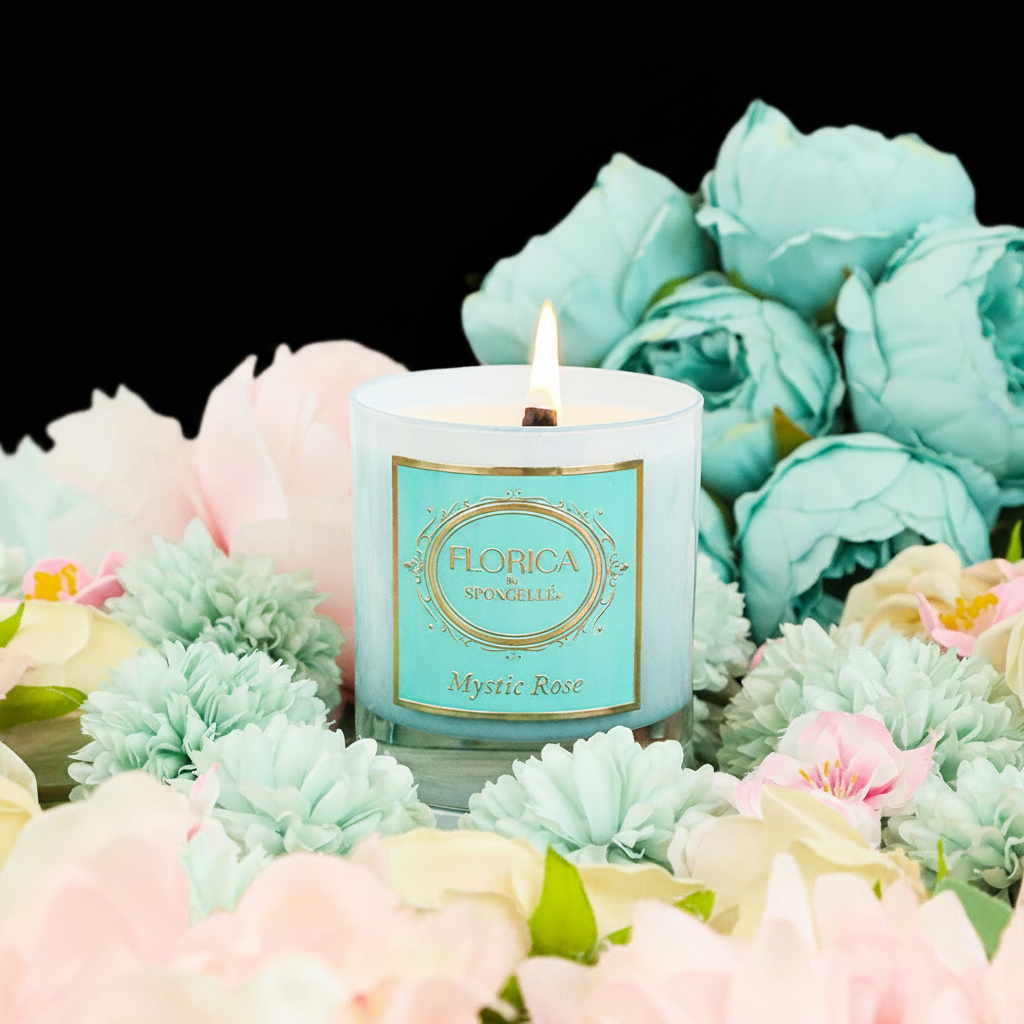 Mystic Rose Candle | Florica by Spongellé