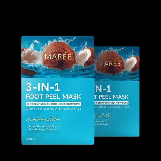 Exfoliating & Hydrating Foot Mask by Maree