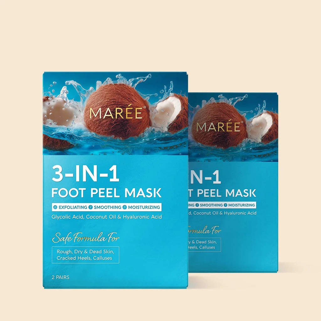 Exfoliating & Hydrating Foot Mask by Maree