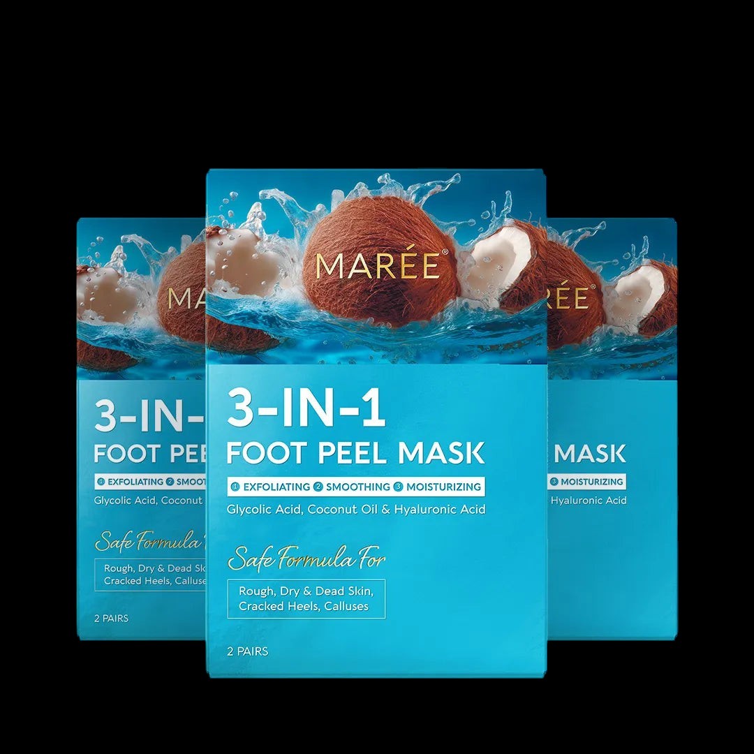 Exfoliating & Hydrating Foot Mask by Maree